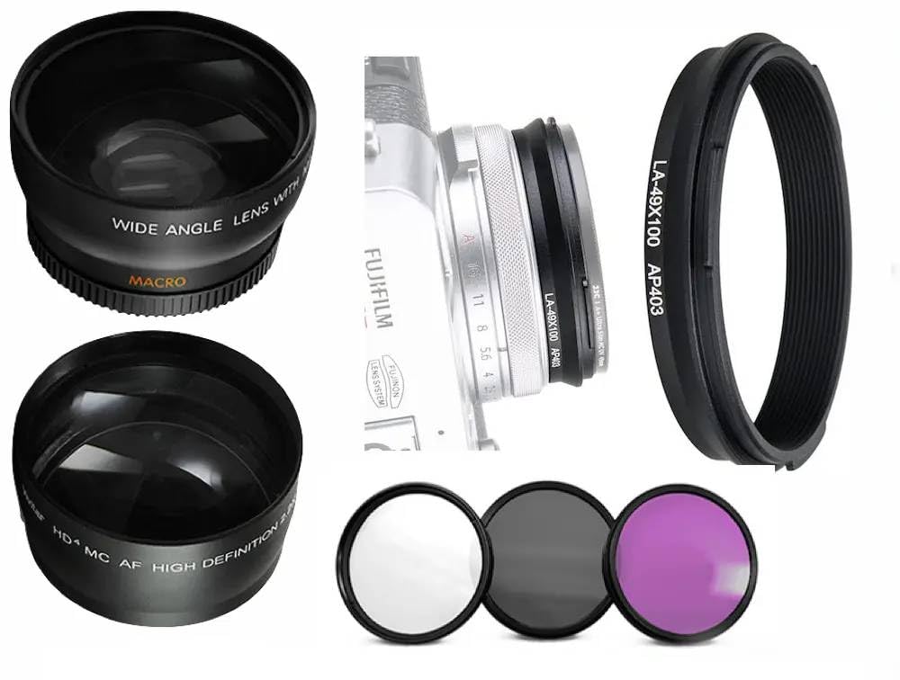 Amazon.com : 49MM Conversion Lens for Fujifilm X100V / X100VI